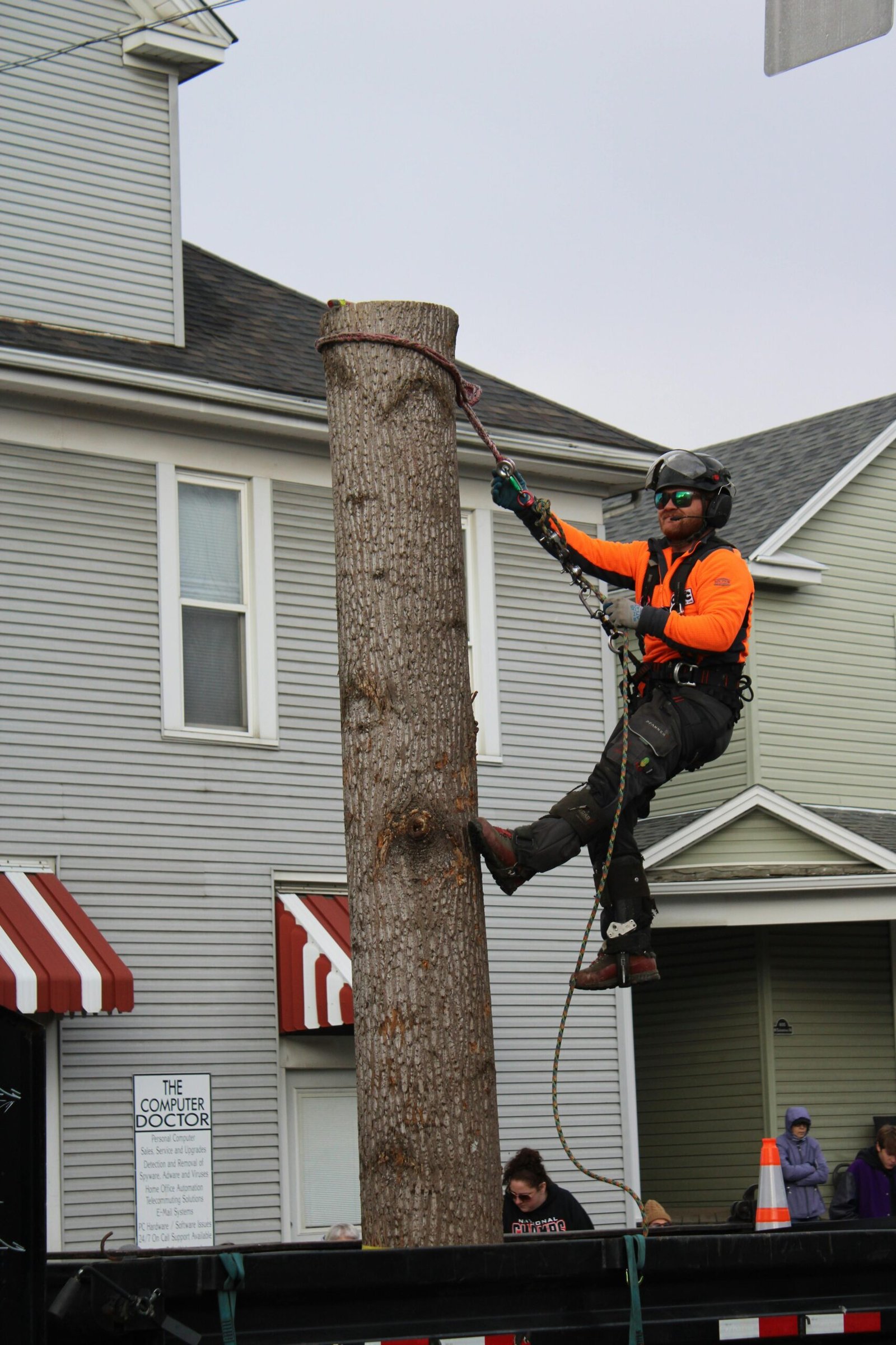 Green Peak tree service storefront